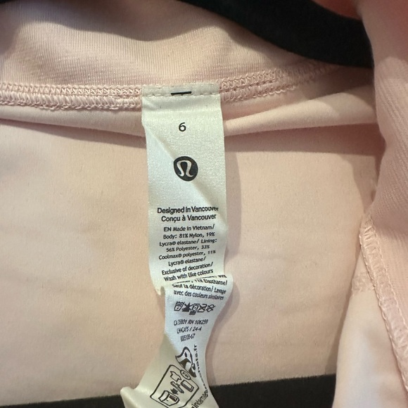 Lululemon Strawberry Milkshake Define Jacket Size 6 EUC Nulu - Picture 2 of 5